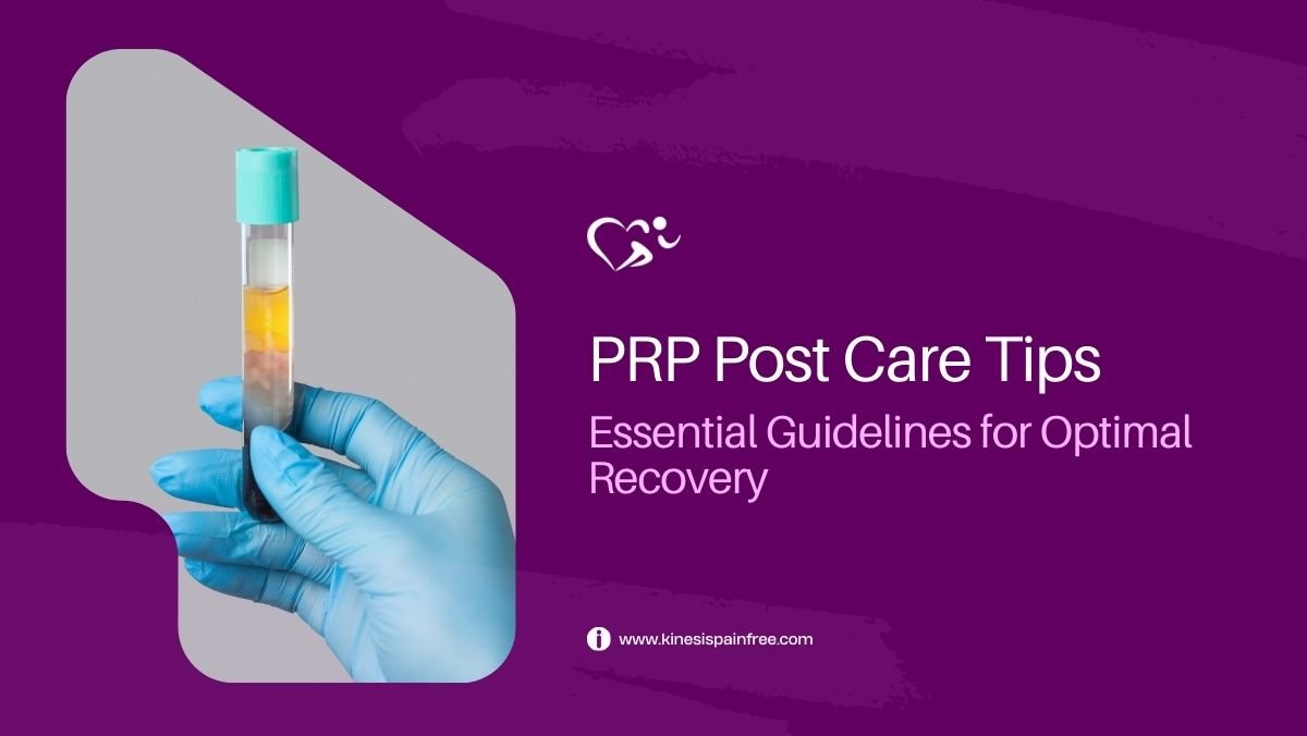 PRP Post Care Tips